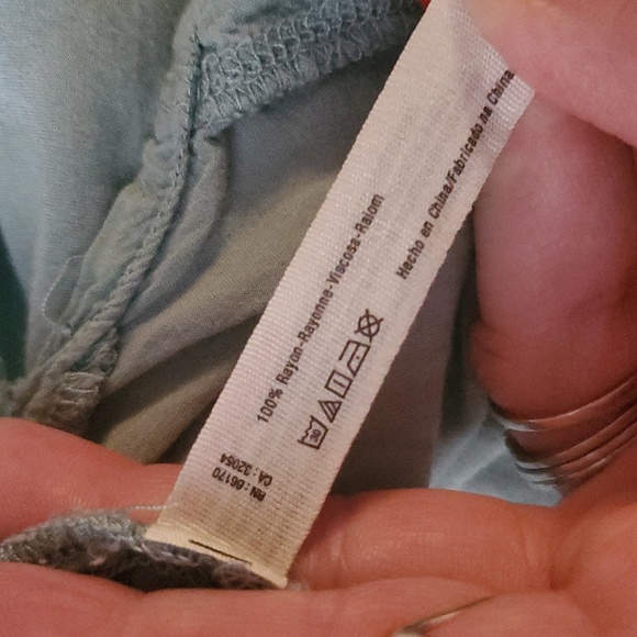 Intimately Free People Slip Dress Nightgown Size Medium Strappy X Back Mini - Picture 8 of 10